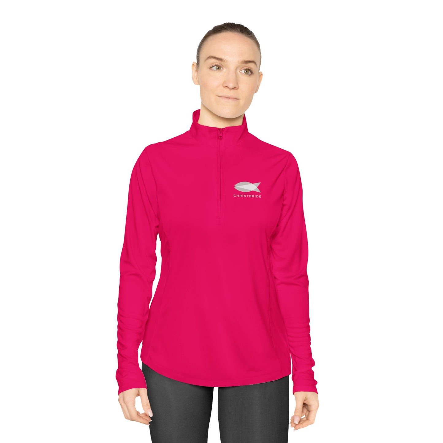 CHRISTBRIDE Ladies Quarter-Zip Pullover