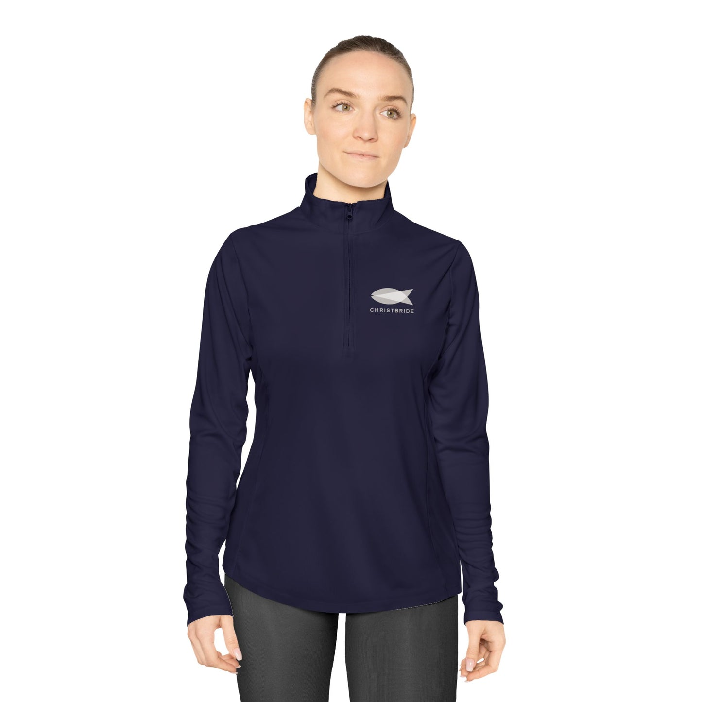 CHRISTBRIDE Ladies Quarter-Zip Pullover